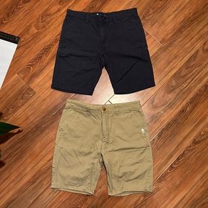 Quicksilver & Ben Sherman size 30 Shorts